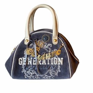 BRAND NWT Juicy Couture Velour Bowling Bag.